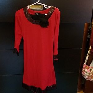Girls sweater dress
